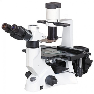 科学实验室倒置组织培养显微镜